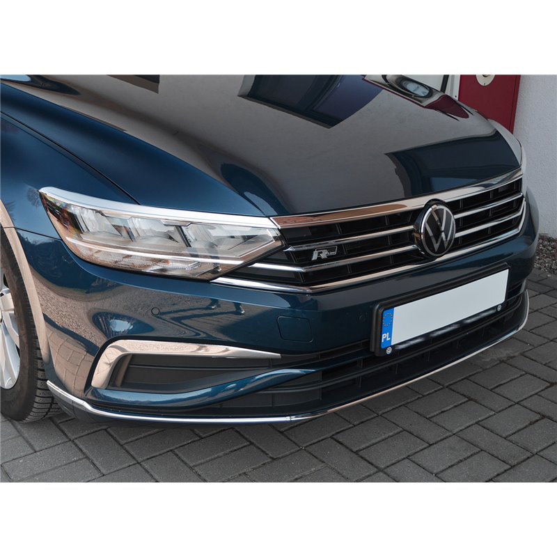 Listwy Atrapy Zderzaka Przedniego Volkswagen Passat B8 2014 2019