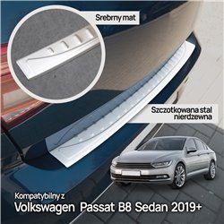 Rear Bumper Protector MAT Volkswagen Passat B8 2014-2023 SEDAN