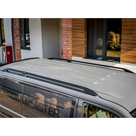 Roof Rails for Mercedes Vito W639 2004-2014 (XL L3) Black | Chromemaster