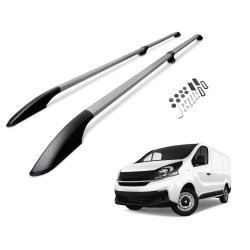 Roof Rails for Fiat Talento (296) 2016-2021 Short L1 Silver