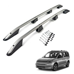 Roof Rails for Volkswagen VW Caddy SK/SB 2020+ MAXI Silver
