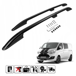 Roof rails Ford Transit Custom V362 2012-2023 L2H1 Black