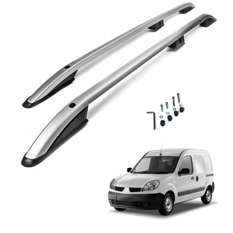 Relingi dachowe do Renault Kangoo I (X76) 1998-2009 Standard L1 srebrne