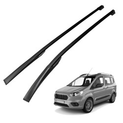 Roof Rails for Ford Tourneo Courier I B460 2014-2023 Black