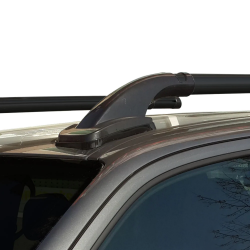 Roof rails for Ford Ranger III (2AB | P375) 2011-2022 black with bars