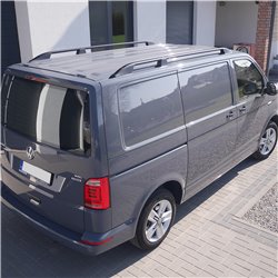 Relingi dachowe do Volkswagen T6 2015- Krótki Czarne