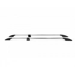 Roof rails for Mercedes Vito W447 2014+ Extra-Long L3 silver/glossy - split model