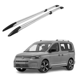 Roof Rails for Volkswagen VW Caddy SK/SB 2020+ MAXI Silver