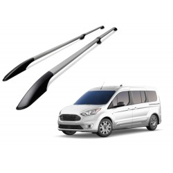 Roof rails for Ford Tourneo Connect Mk2 | V408 2013-2022 Short L1 silver - split model
