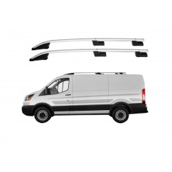 Roof rails for Ford Transit VII (V363 | FCD/FDD) from 2014+ Extra-Long L3 silver