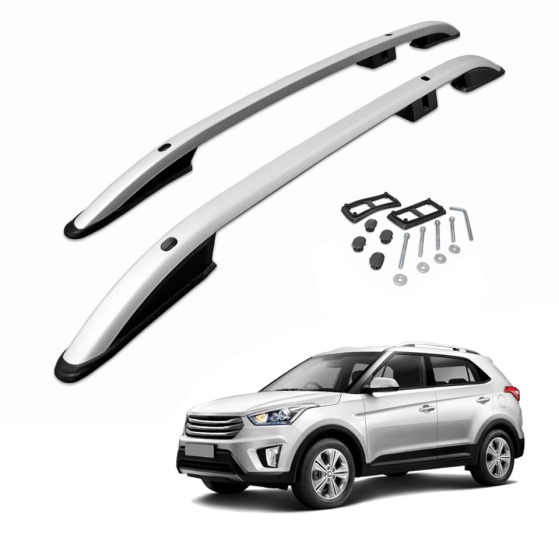 Relingi dachowe do Hyundai Creta GS/GC 2014-2020 srebrne