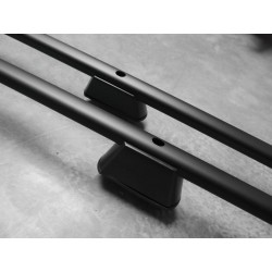 Roof rails for Renault Kangoo Maxi long 1998-2009 Silver