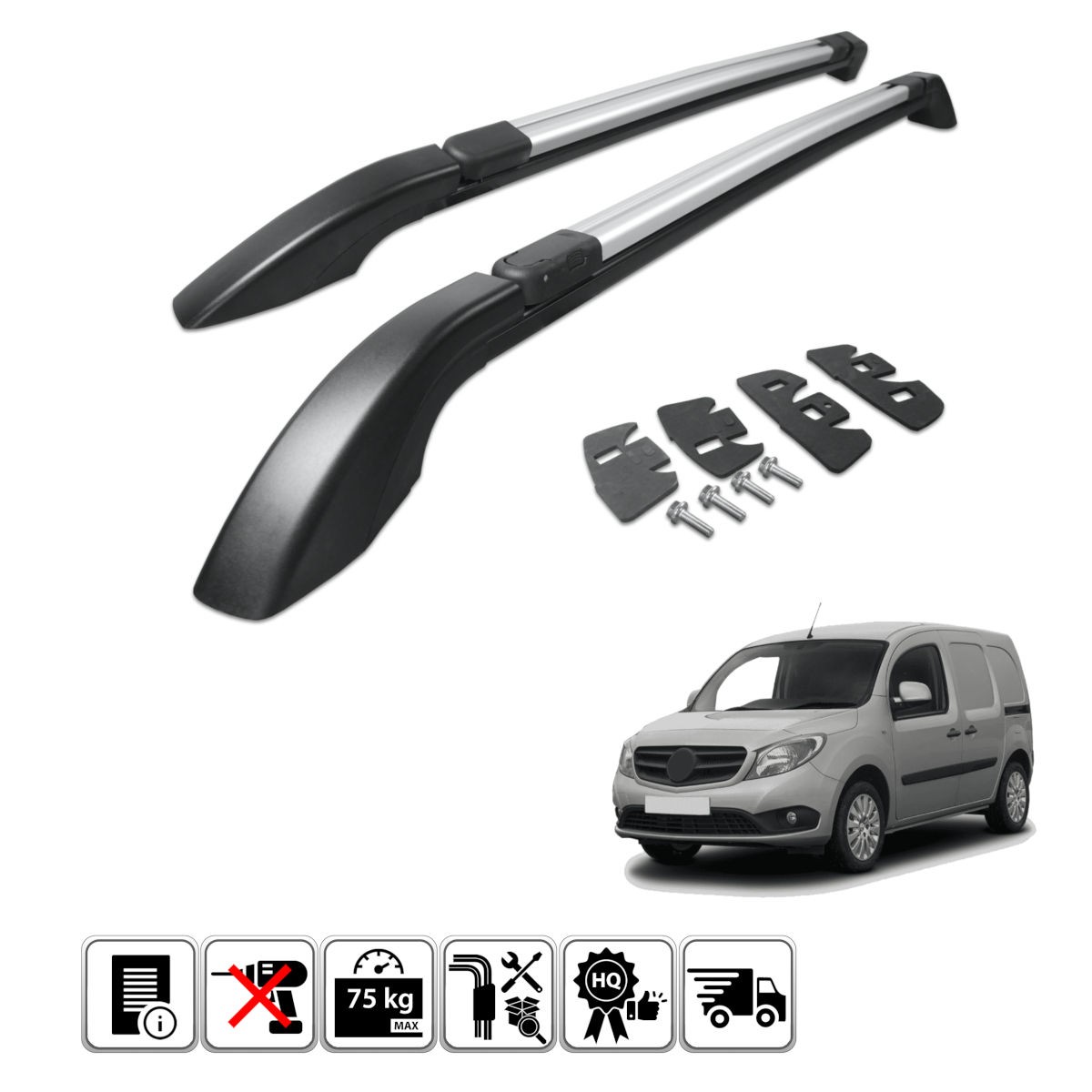 Mercedes citan roof discount bars