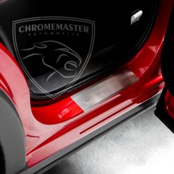 Nakładki progowe Matt + grawer Toyota Avensis III