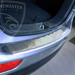 Bumper strip for Mitsubishi Outlander 3 2012-2015 Matte Steel
