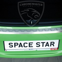 Bumper strip for Mitsubishi Space Star 2014+ Matt steel