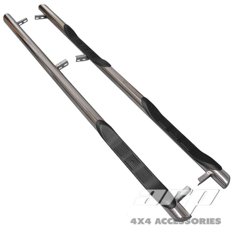 Side bars with steps Ford Transit Custom 2012-2023 3DR Short BB005