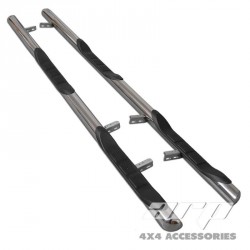 Side pipie bars with steps for MB Mercedes Vito / Viano W639 2004-2014 Extra-Long