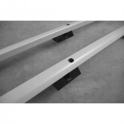 Roof Rails for Citroen Dispatch 2016+ (Extra-Long L3) Silver