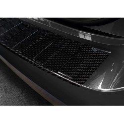 Rear bumper cover Skoda Kamiq PRE-FL 2019-2024 black carbon