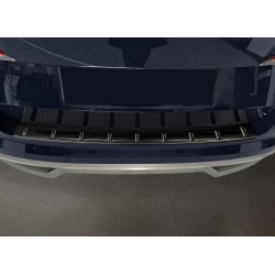 Rear bumper cover for Skoda Kamiq PRE-FL 2019-2024 black steel