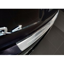 Rear bumper cover for Audi Q4 e-tron 2021+ silver steel