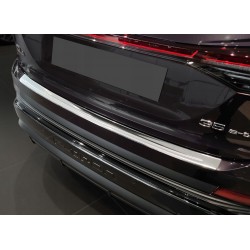 Nakładka na tylny zderzak do Audi Q4 e-tron 2021+ srebrna stal