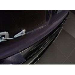 Rear bumper cover for Audi Q4 e-tron 2021+, black steel