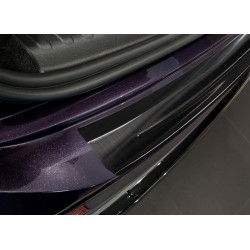 Rear bumper cover for Audi Q4 e-tron 2021+, black steel
