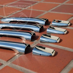 Door handle covers for Mitsubishi Lancer X 2008+ Chrome