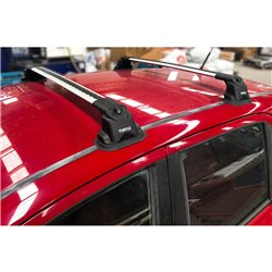 Roof rack for BMW 1 Coupe E82 2007-2012 silver bars