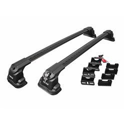 Roof rack for BMW 2 Coupe F22 2014-2021 black bars