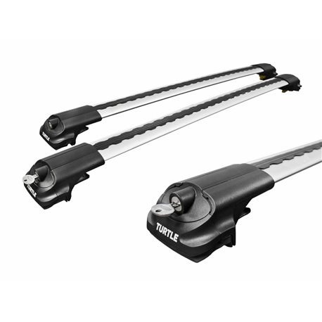 Roof rack for Audi A4 Combi B5 1994-2001 silver bars