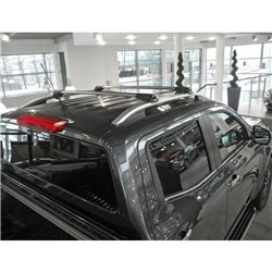 Roof rack for Nissan Armada Y62 from 2016 silver bars