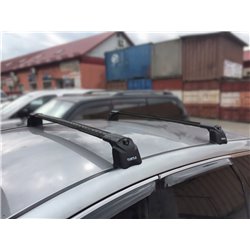 Roof rack for Opel Combo D 2012-2018 black bars