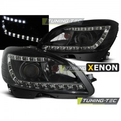 Headlamps for Mercedes C-class W204. Xenon headlights Tuning