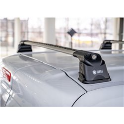 Roof rack for Dacia Dokker 2012-2020 silver bars