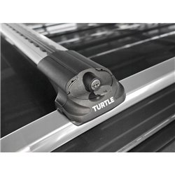 Roof rack for Daewoo Matiz 5D M150 2001-2005 silver bars