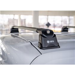 Roof rack for Peugeot Partner III (K9) from 2018 silver