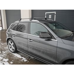 Roof rack for Audi Q7 4M from 2015 silver bars