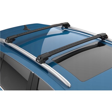 Roof rack for BMW X5 E70 2007-2013 black bars | Chromemaster