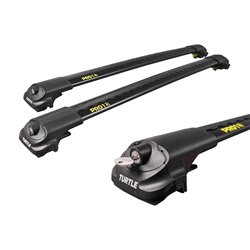Bagażnik dachowy do Chevrolet Captiva 2006-2015 czarne belki