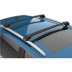 Bagażnik dachowy do Chevrolet Captiva 2006-2015 czarne belki