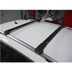 Bagażnik dachowy do Chevrolet Captiva 2006-2015 czarne belki