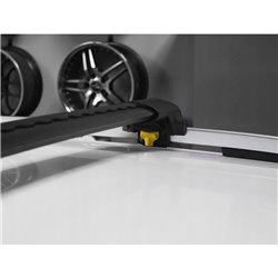 Bagażnik dachowy do Chevrolet Captiva 2006-2015 czarne belki