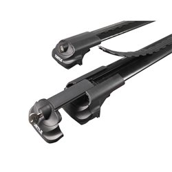 Bagażnik dachowy do Chevrolet Captiva 2006-2015 czarne belki