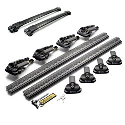 Roof rack for Chevrolet Trax U200 2013-2020 black bars