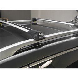 Roof rack for Citroen C5 Combi II X7 2008-2017 silver
