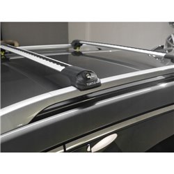 Roof rack for Ford Transit Custom V362 from 2012 silver