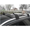 Bagażnik dachowy KIA Sportage JE/KM 2004-2010 srebrne belki